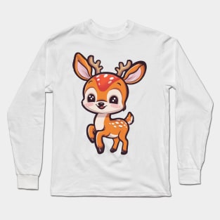 Baby Deer Cute Long Sleeve T-Shirt